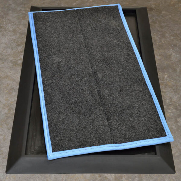 SaniStride Stride 1" deep shoe disinfecting mat diminishes the cross-contamination of germs once customer adds disinfectant to the boot dip system, Boot dip mat, shoe sanitizing mat, mat with disinfectant, antimicrobial mat, kill germs on shoes, Sanistride, Stride mat, sanitizer mat, industrial disinfecting mat, sanitizing doormat, shoe disinfectant mat, shoe sanitizing mat, boot disinfectant mat, sanitizer mat, sanitizing mat, disinfectant door mat