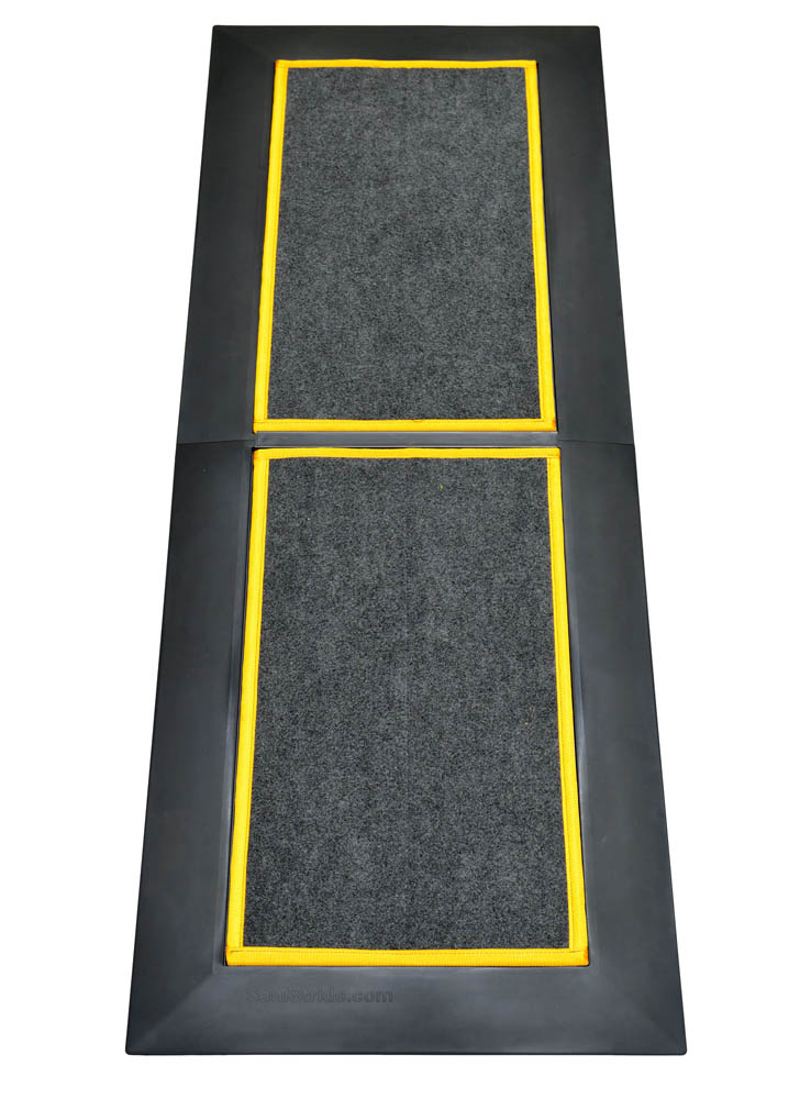 Shoe Sanitizer Mat Runners - Low Profile 1/2