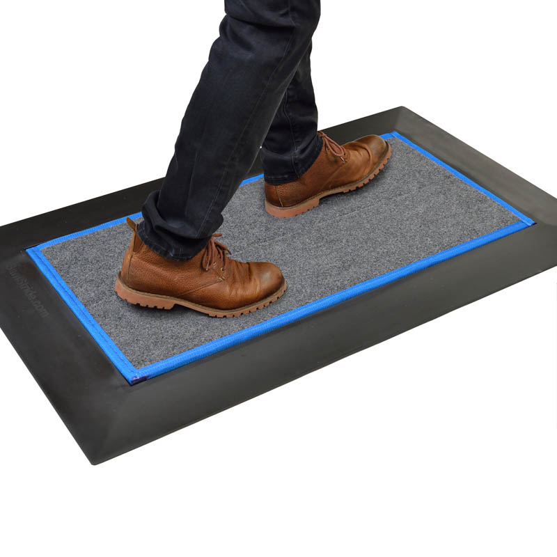 Dropship 2 In 1 Disinfecting Sanitizing Floor Entrance Mat; Disinfection  Doormat Entry Rug Shoe Sanitizer; Shoe Tray For Entryway Indoor; Welcome Mat  (FBA Warehouse Delivery) to Sell Online at a Lower Price