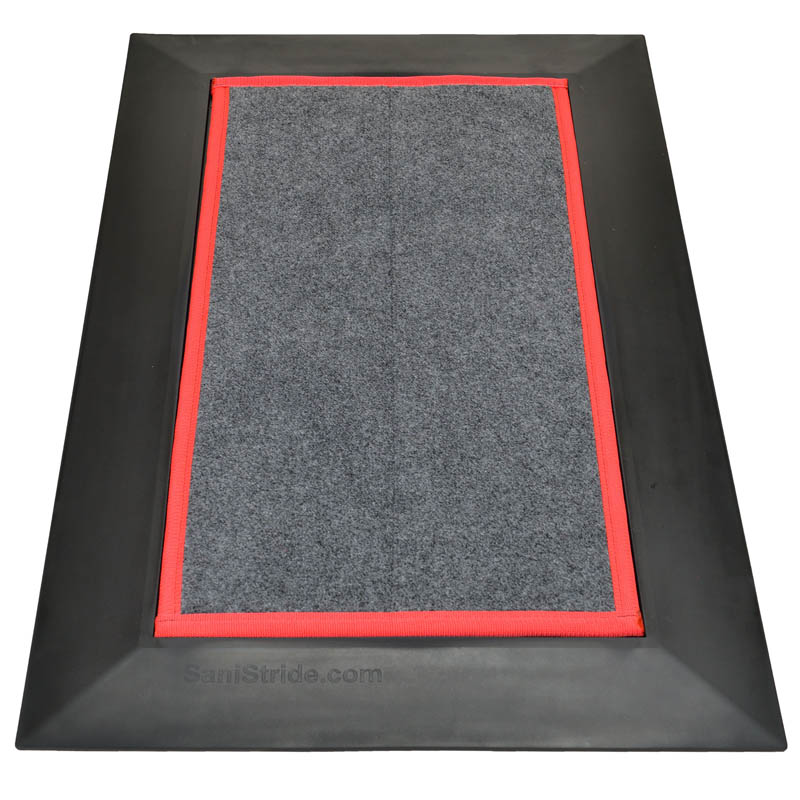 Shoe Disinfecting Door Mat Low Profile 1/2